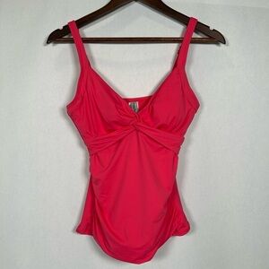 Tommy Bahama Pink Swimwear Tankini Top